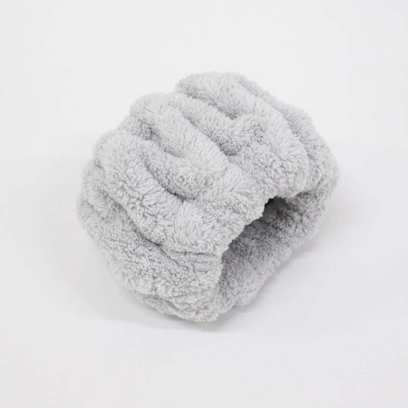 Towa Sangyo 34150 Qsui Wristband, Gray, Approx. 3.9 x 2.4