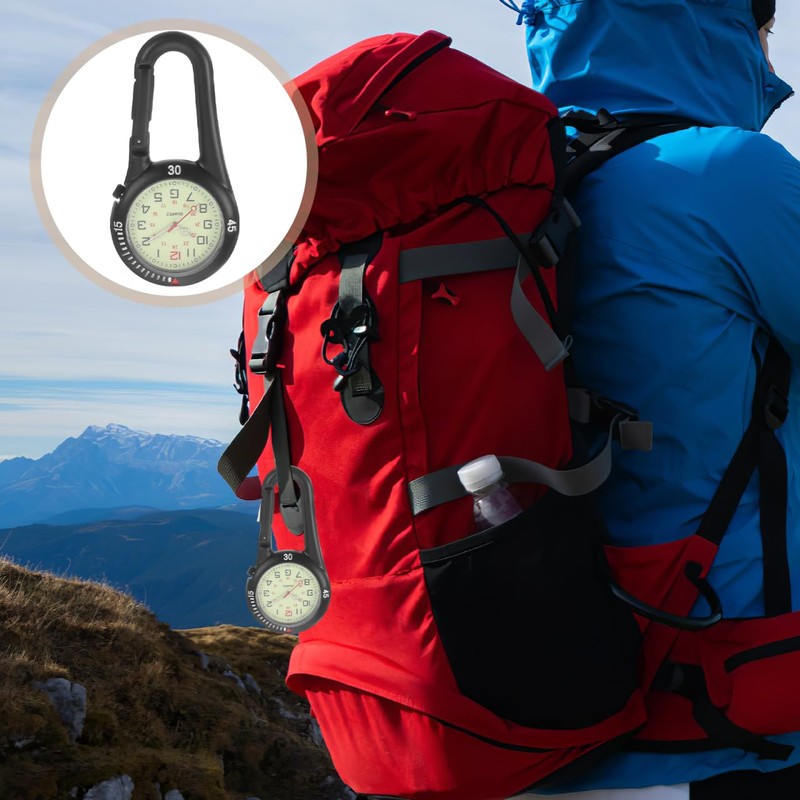 Beavorty Clip on Watch Backpack Buckle Belt Fob in the