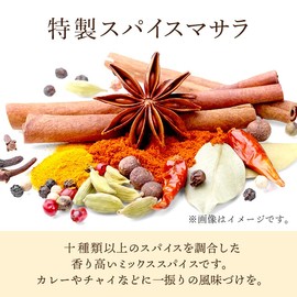 SPANION Garam Masara, 3.5 oz (100 g), 12 Types of Spices, Passed Inspection of Pesticides, Made in Japan