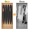 Syeeiex 54'' Space Saving Hanging Garment Bag with Self Compression