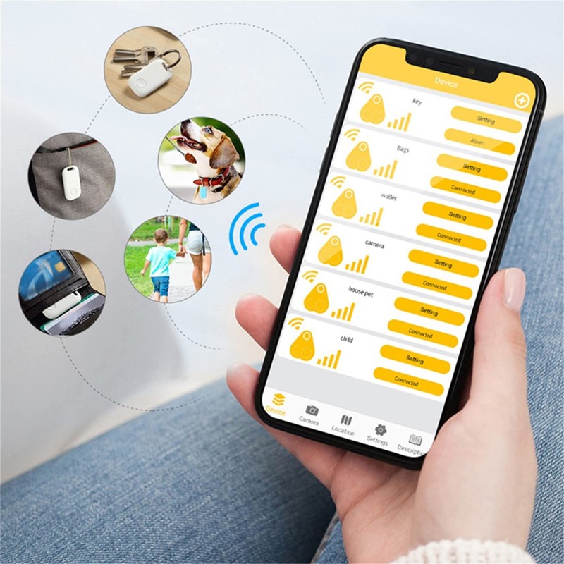 Smart Bluetooth Item Finder, Find Your Keys, Positioning Function, Two-Way