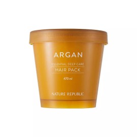 Argan 아르간 에센셜 딥케어 영양 헤어팩 (대용량) Argan Essential Deep Care Nutritive Hair Pack (Large Size) [Single Option NF0010]