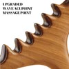 KINTEGOOD Wooden Foot Reflexology Massager Acupressure Gua Sha Tool