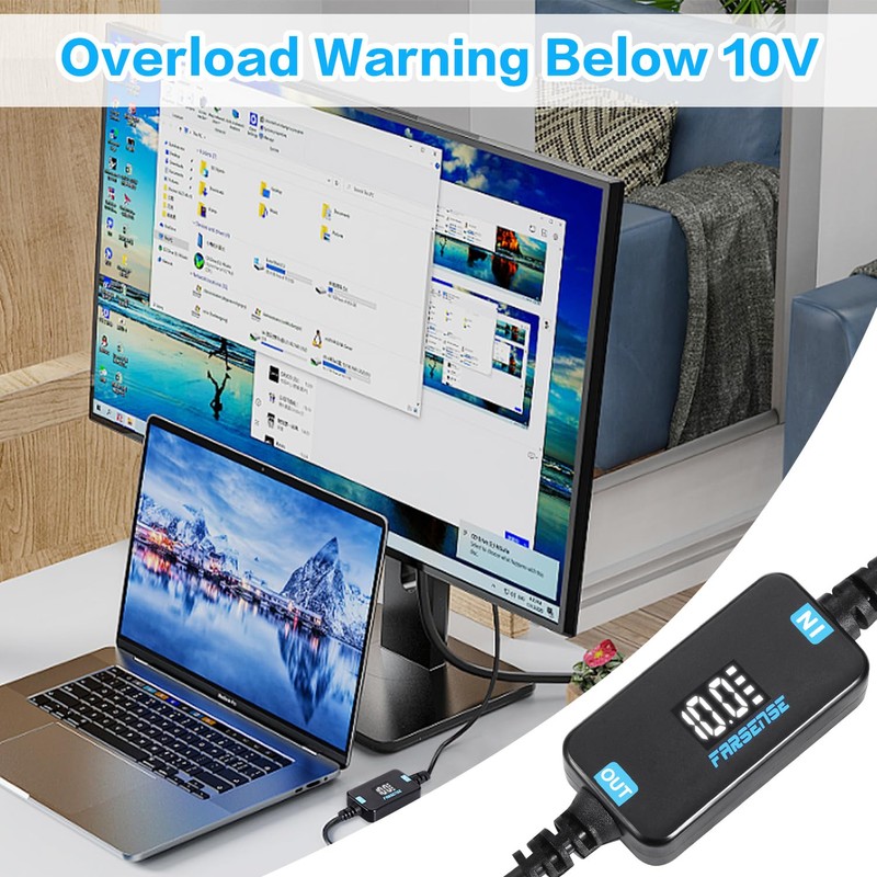 FARSENSE USB DC 5V to 12V Step Up Power Cable(3FT),USB