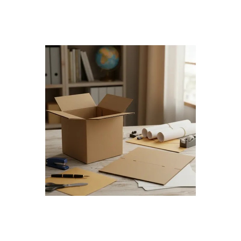 Caja Carton E-commerce 16x11x9cm 50 Piezas Corrugado Kraft