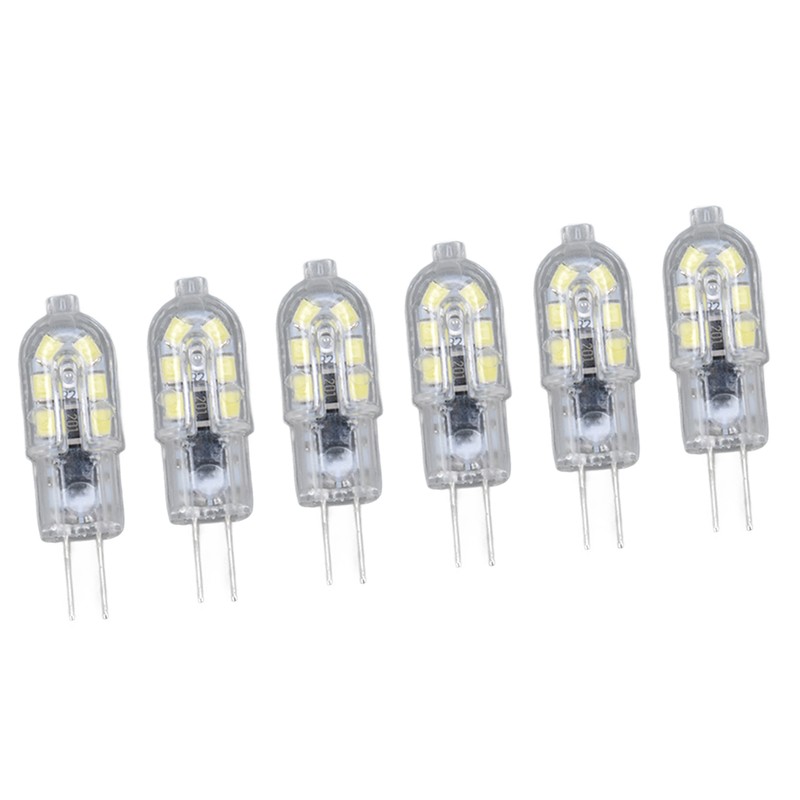 10 Pack G4 2835 LED Bulb Transparent Led Lamp Plug