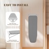 KONKENIE 160° Rotatable Wall Mounted Ironing Board 39"x12" Fold Down