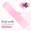 YMHPRIDE 6 Pack Pink Table Runner Satin Table Runner, 12x72