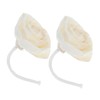 2pcs Camellia Flower Diffuser Sticks Elegant Fragrance Refills with Cotton