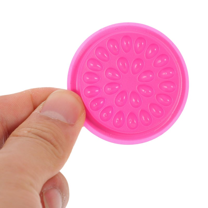 Pack of 20 Eyelashes Glue Pad Plastic Shape Glue Pad
