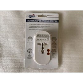 American Tourister All-in-One Adapter with Surge Protection