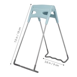 SOLUSTRE Universal Kitchen Stainless Steel Plate Lifter Folding Hot Dish Plate Clip Plate Tongs Bowl Clips Pan Dish Gripper for Kitchen Home Restaurant Cooking(Random color)