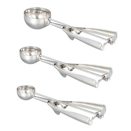 3 Piezas Cuchara Para Helado, Cuchara Helado, Cucharadas De Galletas De Acero Inoxidable, Melón Baller Cookie Cuchara Para Helado Frutas Galletas De M