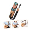 TOYANDONA Ukulele Shoulder Strap No Drill Ukulele Strap Bass Strap