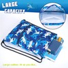 WAWSAM Shark Drawstring Backpack for Kids - Gym DrawString Bag