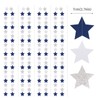 Navy-Blue White-Silver Party-Decorations Birthday Garland - 62ft Twinkle Little Star