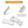 Blifula Cabinet Magnetic Catch 10Pack Ultra Thin Cabinet Door Magnetic
