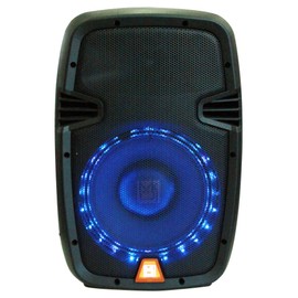 Mr. Dj PBX1859S 10" 2-Way Portable Passive Speaker with LED Accent Lighting