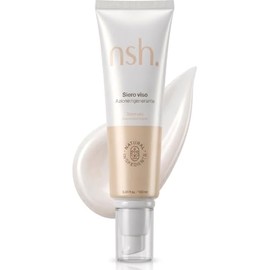 nsh. Sérum Facial de Áloe y Ácido Hialurónico 100 ml  Antiedad, Antiarrugas, Antimanchas, Revitalizante, con Ácido Hialurónico, Áloe Vera Puro,...    