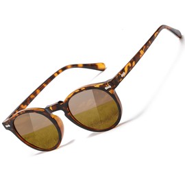 SooGree Round Polarized Sunglasses for Man Women UV Protection Trendy Sunglasses Classic Vintage Style Outdoor Wear