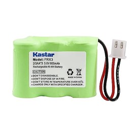 Kastar 1-Pack Rechargeable Ni-MH Battery Compatible with Eton FRX3 Axis Radio, Eton FRX3 0000101, Eton/GRUNDIG FR360-BAT, FR360 Radio (Don't fit Eton FRX3+ FR250 FR300 FR350 FR370 FR400 FR405 FR600)