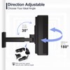 (2 Pack) Adjustable Speaker Wall Mount for Bose Cube Speaker,