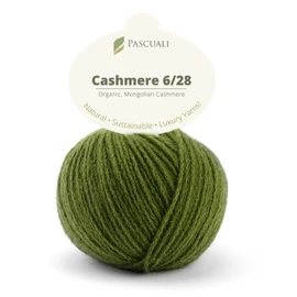 Pascuali Cashmere 6/28, 25 g, 100% Cashmere Wool, Organic Cashmere for Knitting and Crocheting, Colour: Navy 32