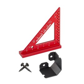 Woodpeckers Delve Square, 10-in-1 Woodworking Layout Tool, 3.5 Inch, Aluminum, Feature Packed Carpenter Square