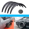 DREAMIZER 4x 2"/50mm Flexible Car Fender Flares Universal Extra Wide