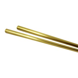 heimzeit Chopsticks Made of High Quality Stainless Steel in Gold, 5 Pairs Chopsticks in Stylish Design, Chopsticks Dishwasher Safe and Reusable
