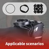 2 Pcs Quarter-turn Bike Mount Compatible with Garmin Multiple GPS