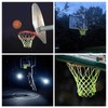 AIMALL Glow-in-The-Dark Basketball Net, High-Quality Fluorescent Light-Up Hoop Net, Durable