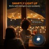 XMCOSY+ Outdoor String Lights, Smart Patio Lights 100Ft Dimmable String