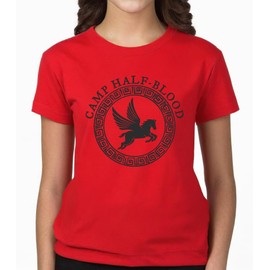 Camp Half Blood Shirt, Unisex Camp Half Blood T-shirts for Men and Women (XL, Red)