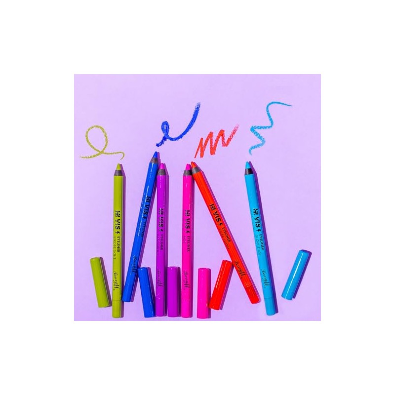 Barry M Cosmetics Hi Vis Bold Waterproof Eyeliner, Dangerous, 8.320