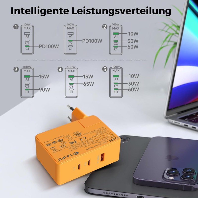 TAIFU 100W 96W 90W 87W 67W 65W USB C Power