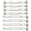 8Pcs Upgrade Metal Pull Rod Steering Pull Rod for WPL/MN/Feiyu