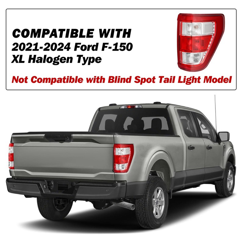 SOCKIR Tail Light fit for 2021 2022 2023 2024 Ford