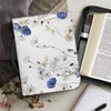 Leather Bible Cover Case for Women,Medium Bible Bag with PU