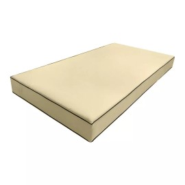 Unbranded |SLIPCOVER ONLY| Outdoor Contrast Trim Daybed Cover Fitted Sheet Crib 6" AD103