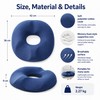 Donut Seat Cushion for Sitting Comfort – Soft Padded Chair