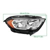 Thomletha Passenger Side Headlights Assembly Halogen Replacement for EcoSport 2018-2022