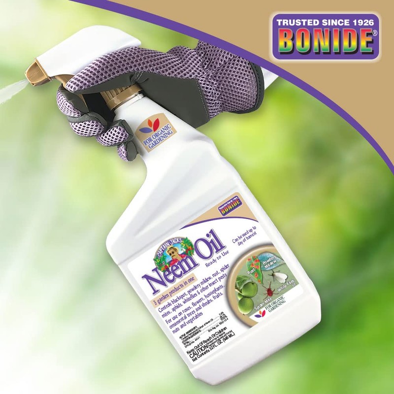 Bonide Captain Jack's Neem Oil, 32 oz Ready-to-Use Spray, Multi-Purpose