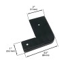 Brickyard RV Slide Out Corner Cover Plastic Trim for Campers