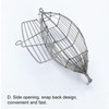 Crawfish Trap Bait,Cage for Shrimp - Stainless Steel Portable Basket