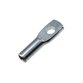 1/4"-20 Zinc Plated Acoustical Eye Rod Couplings (Pack of 12)