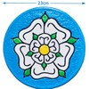 dennycraftmoulds Yorkshire Lancashire Tudor Rose Concrete or Plaster Mould
