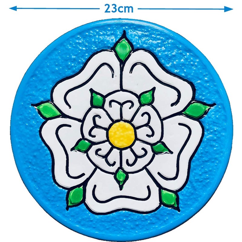 dennycraftmoulds Yorkshire Lancashire Tudor Rose Concrete or Plaster Mould