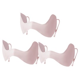 CLOUDS RAINFALL 3pack Ice Silk Golf Sunscreen Face Mask UPF 50+ UV Protection Breathable Moisturizing Facial Cover for Women