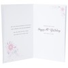 Regal Publishing Modern Milestone Age Birthday Card 80th Mum,Yellow,9 x